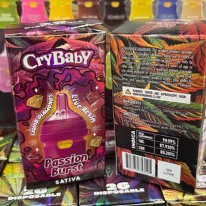 Authentic Crybaby carts genuine Crybaby disposable vape