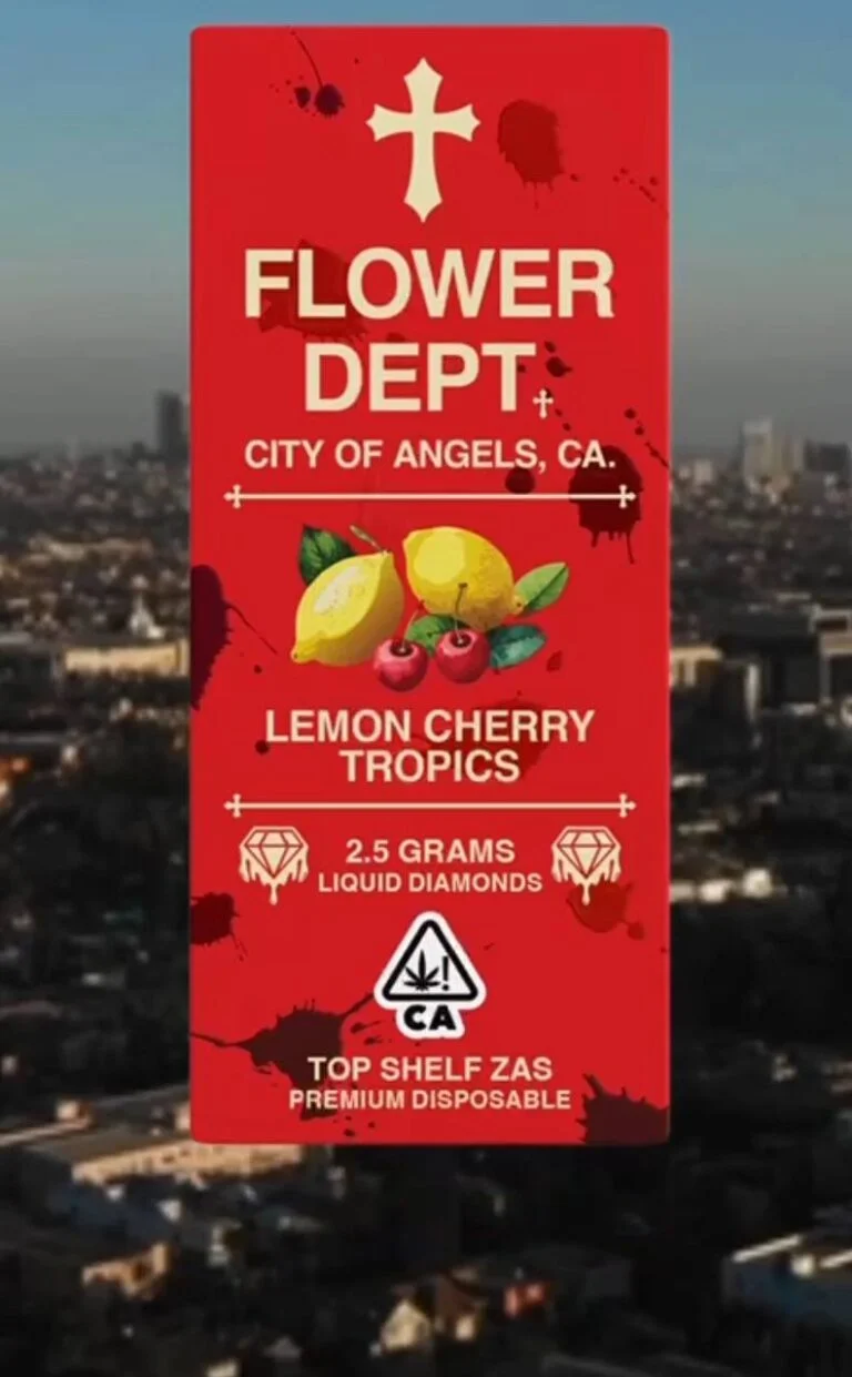 Flower Dept Disposable Lemon Cherry Tropics Flavor (Sativa) 1 Flower Dept Disposable Lemon Cherry Tropics Flavor (Sativa)