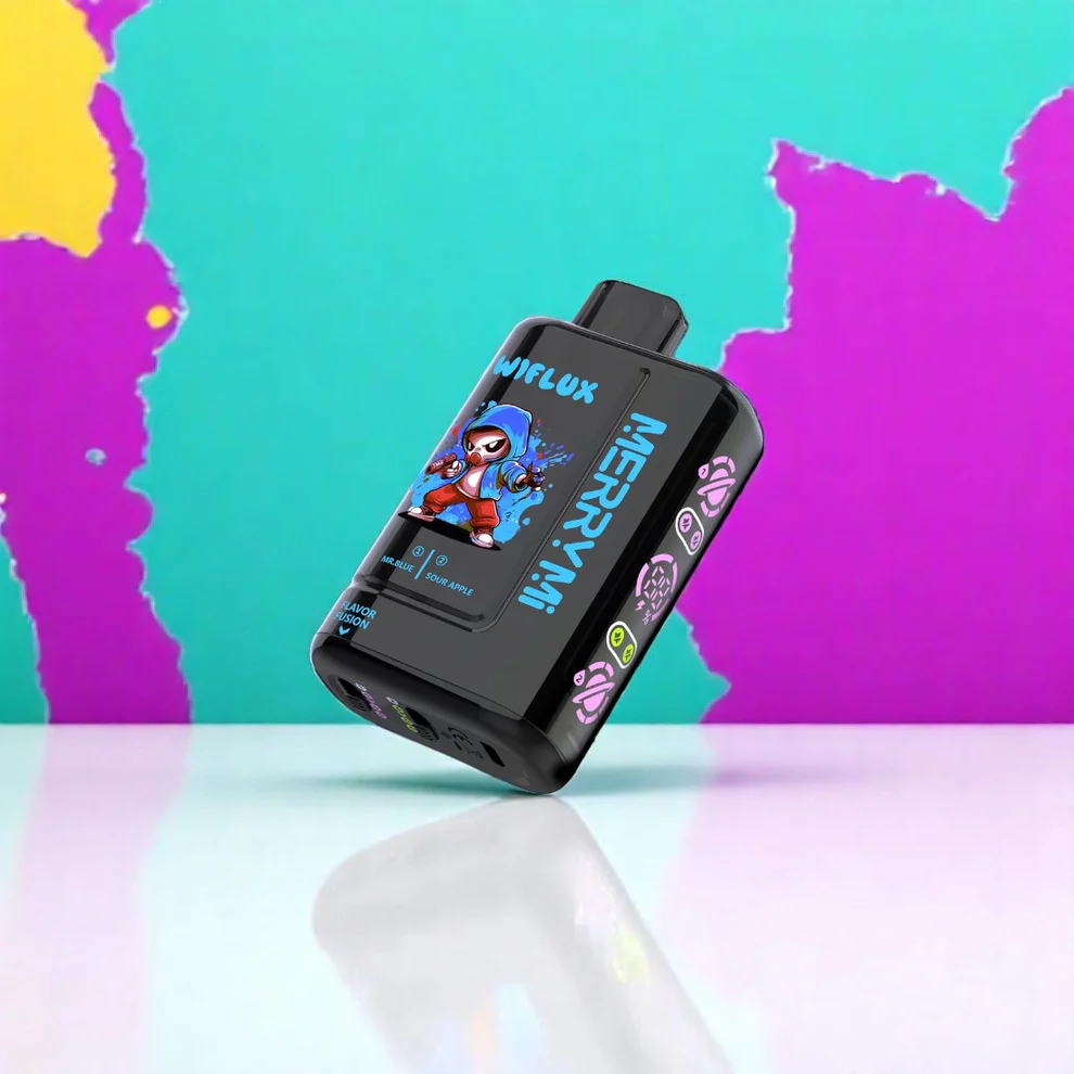 MerryMi 24000 Wiflux – Mr. Blue & Sour Apple 1 Wholesale MerryMi 24000 Wiflux Mr. Blue Sour Apple disposable vape EU