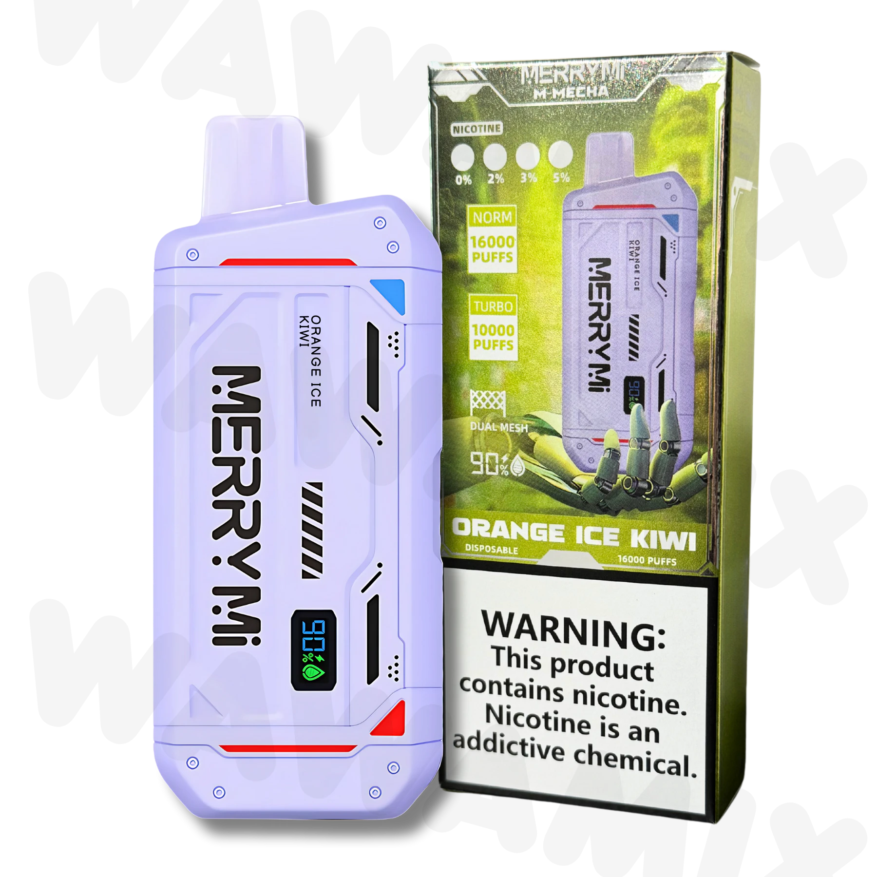 M-Mecha 16K Orange Ice Kiwi 1 M-Mecha 16K Orange Ice Kiwi