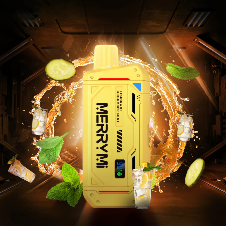 E-Papierosy MerryMi M-Mecha 16 000 Lemonade Cucumber Mint 1 E-Papierosy MerryMi M-Mecha 16 000 Lemonade Cucumber Mint