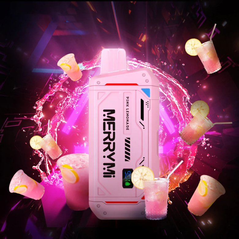 E-Papierosy MerryMi M-Mecha 16 000 Pink Lemonade 1 E-Papierosy MerryMi M-Mecha 16 000 Pink Lemonade