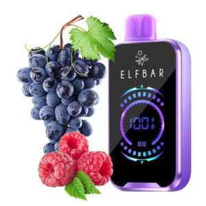 ELF BAR FS18000 - GRAPE RASPBERRY 5% - RECHARGEABLE
