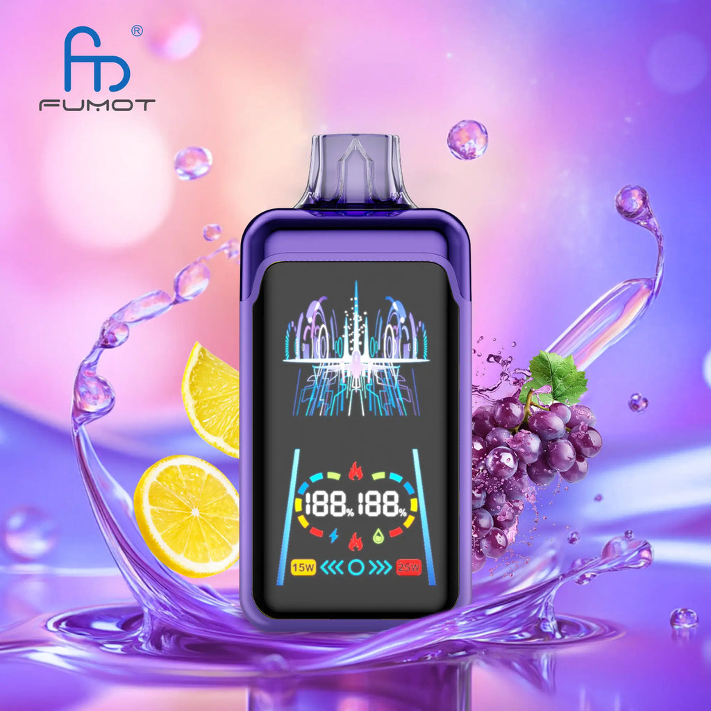 Fumot Phantom Box Adjustable-power Disposable Vape - (1 Vape) 1 Fumot Phantom Box Adjustable-power Disposable Vape - (1 Vape)