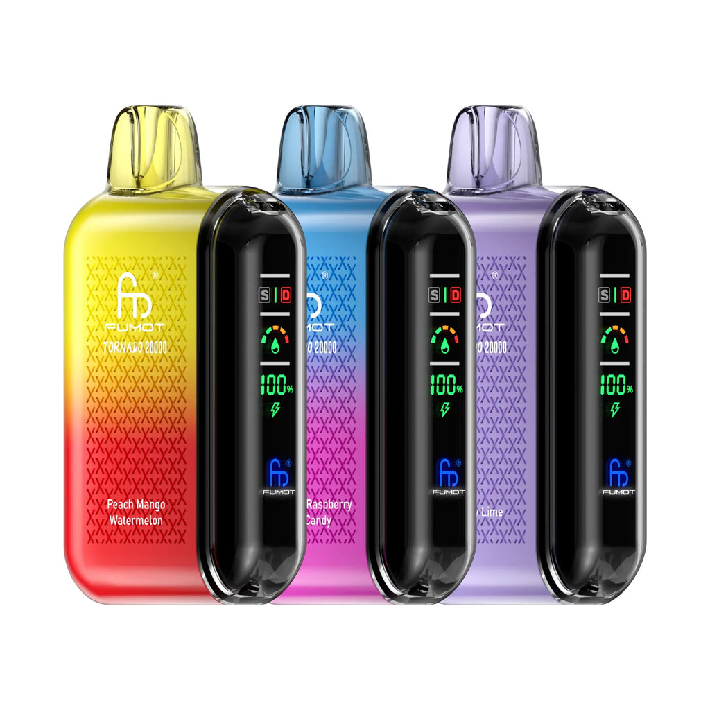 Fumot Tornado 20000 Disposable Vape - 20ML (1 Vape) 1 Fumot Tornado 20000 Disposable Vape - 20ML (1 Vape)