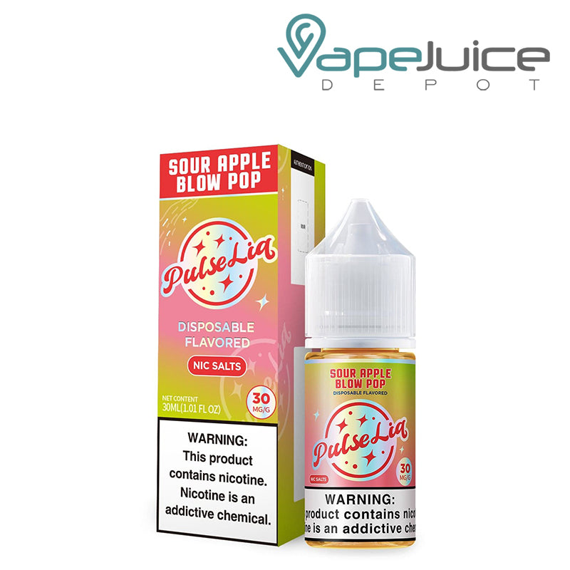 Sour Apple Blow Pop Pulse Liq Salts 30ml 1 Sour Apple Blow Pop Pulse Liq Salts 30ml
