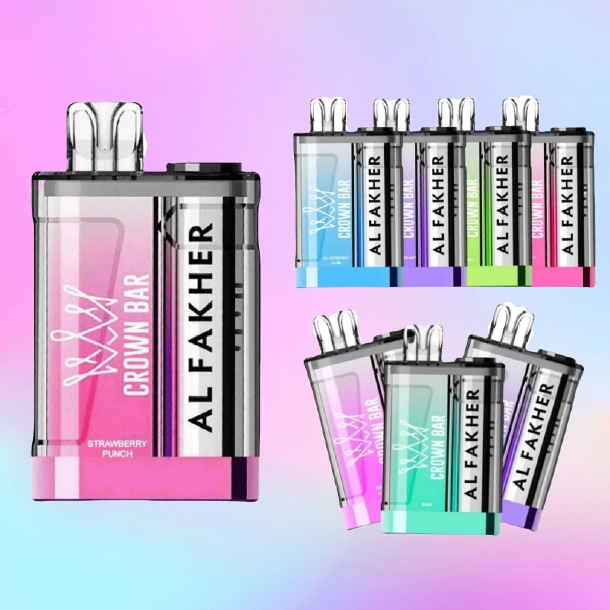 Al Fakher Crown Bar Crystal 9000 Puffs 1 Buy Al Fakher Crown Bar Crystal 9000 Puffs disposable vape