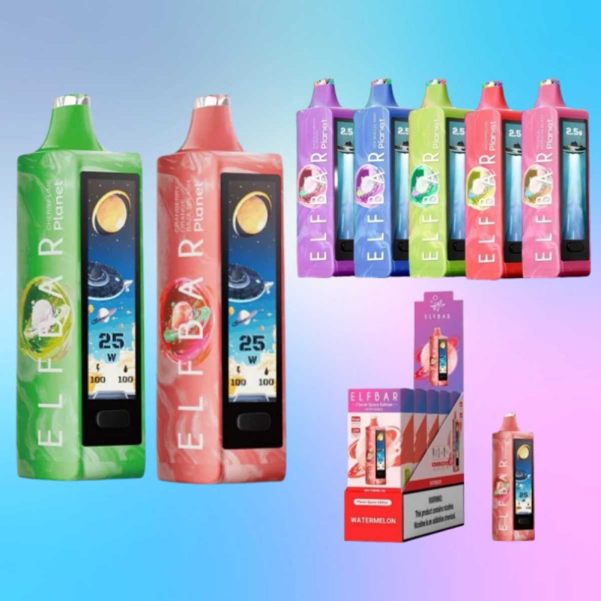 Elf Bar Planet 25000 Puffs 1 Elf Bar Planet 25000 Puffs