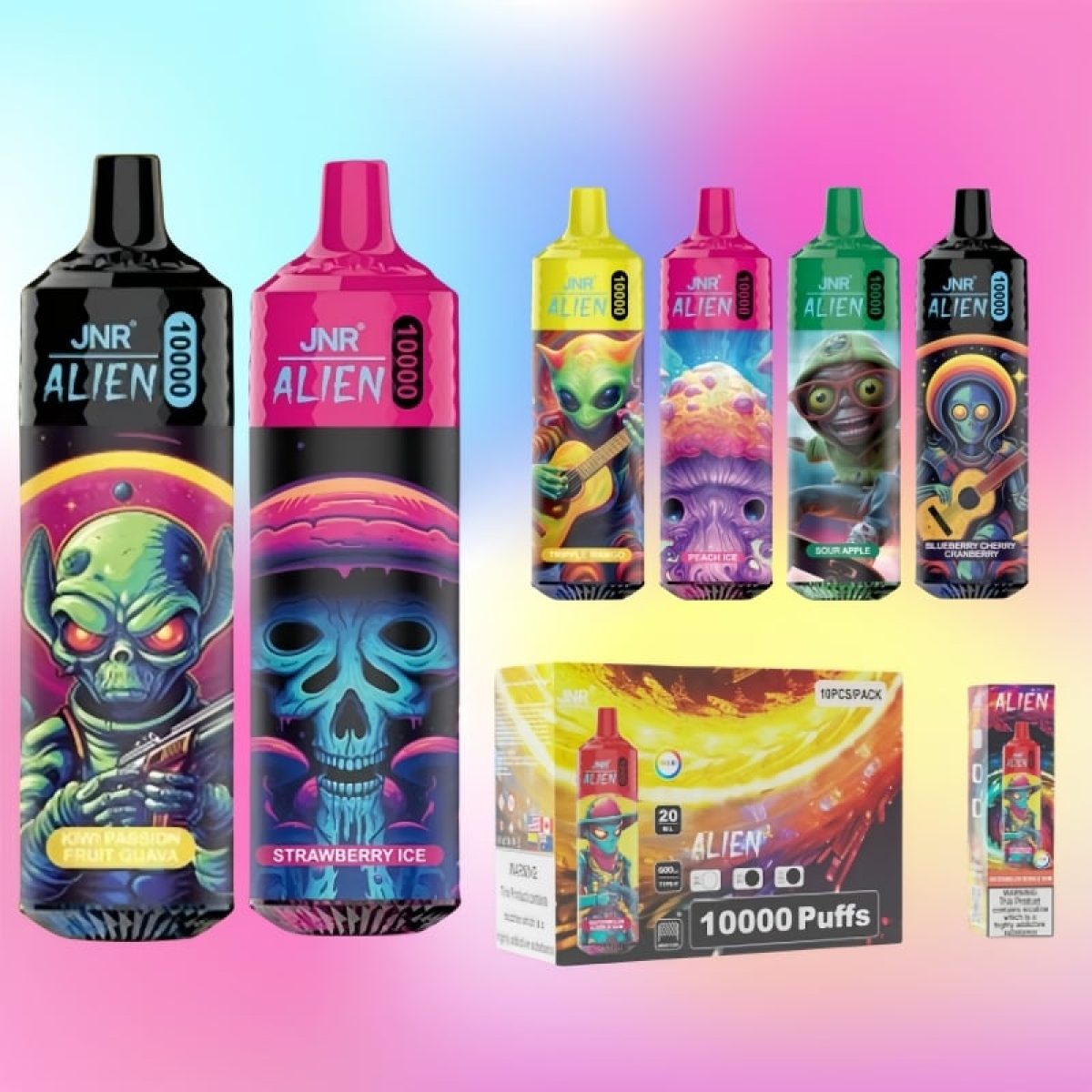 JNR Alien 10000 Puffs 1 JNR Alien 10000 Puffs