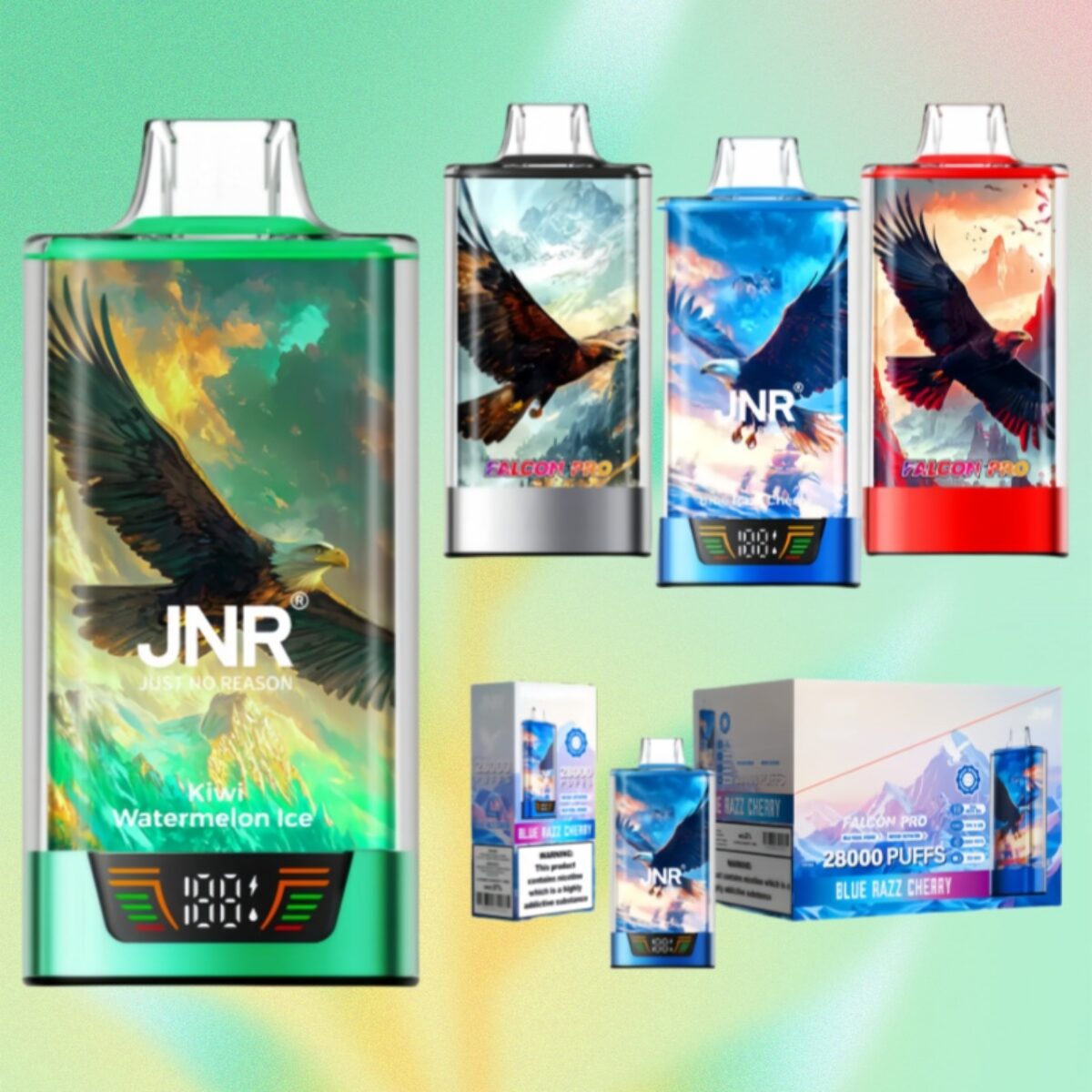 JNR Falcon Pro 28000 Puffs 1 JNR Falcon Pro 28000 Puffs