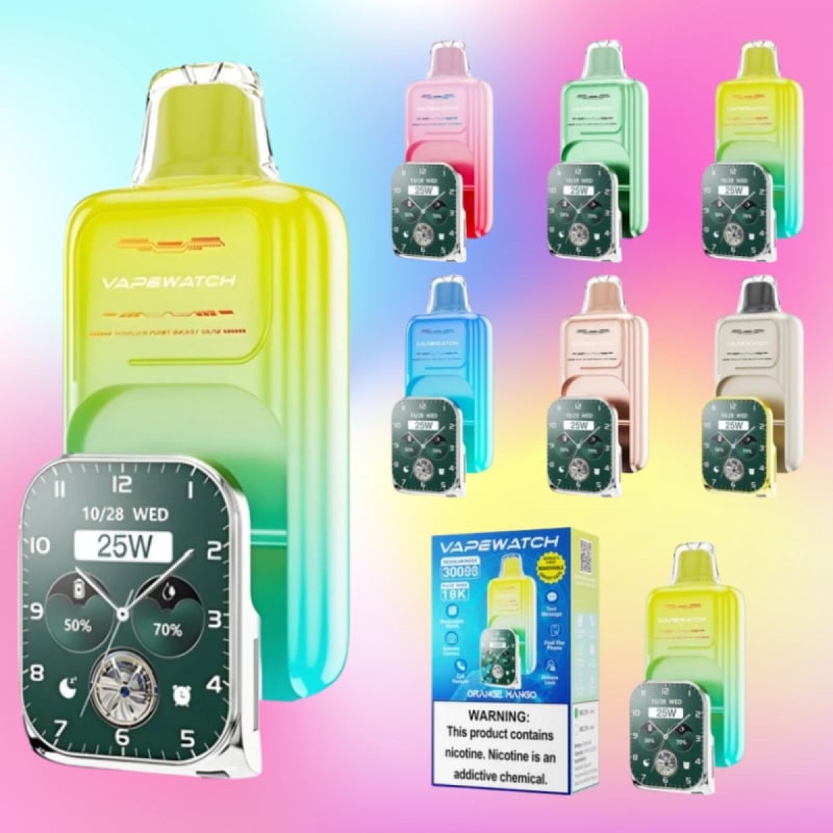 JNR Vape Watch 30K Puffar 1 JNR Vape Watch 30K Puffar