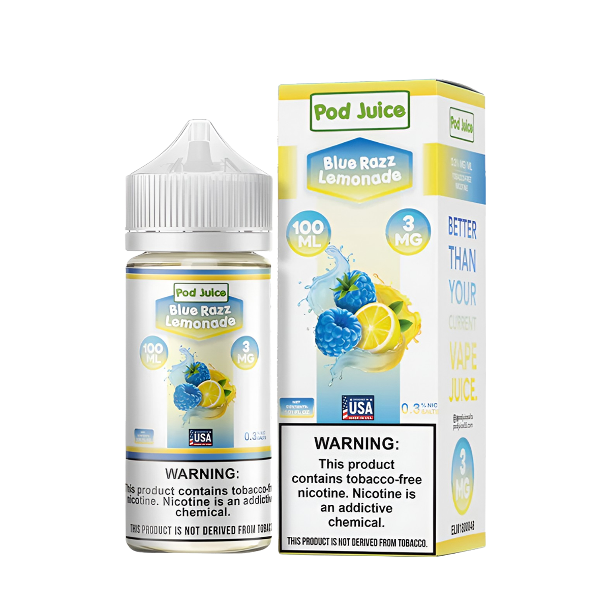 Pod Juice Freebase Vape Juice 1 Pod Juice Freebase Vape Juice