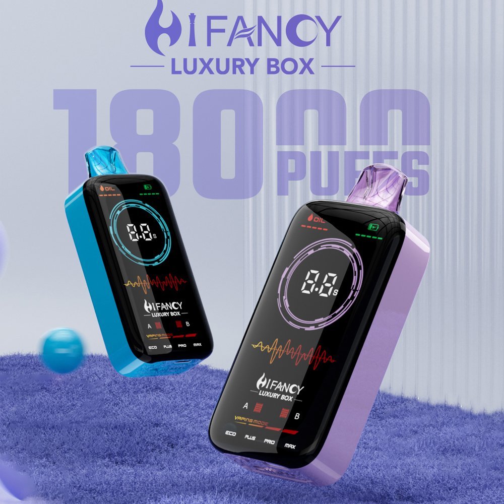 HiFancy Luxury Box 18000 Disposable Vape - HIFANCY VAPOR 1 HiFancy Luxury Box 18000 Disposable Vape - HIFANCY VAPOR
