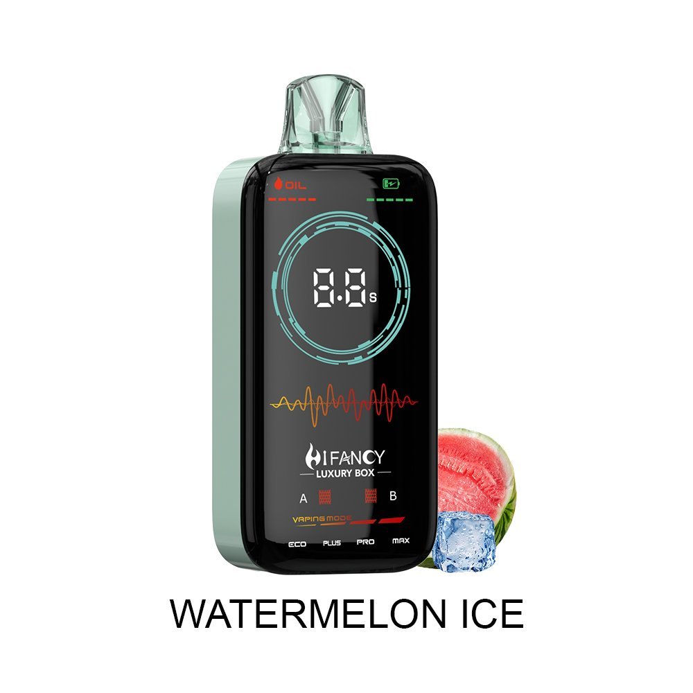 HiFancy Luxury Box 18000 Disposable Vape Watermelon Ice - HIFANCY VAPOR 1 HiFancy Luxury Box 18000 Disposable Vape Watermelon Ice - HIFANCY VAPOR